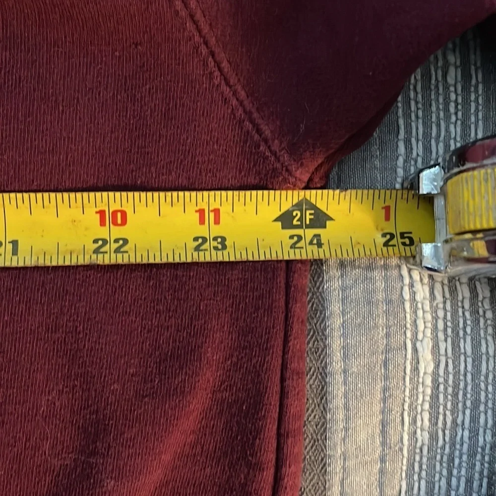 Art of Homage KNWN Independent Hillsong Maroon Hoodie Size XXL EUC #3548 - Picture 6 of 7